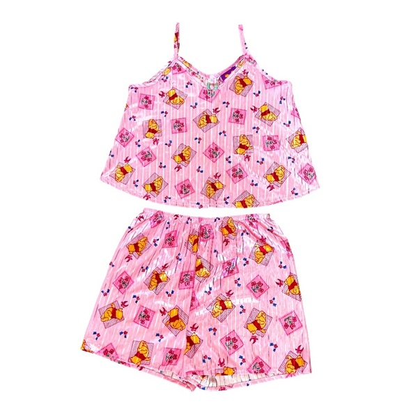 Disney Other - VINTAGE DISNEY WINNIE THE POOH GIRLS PAJAMA SET